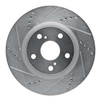 DFC® - Premium Drilled and Slotted Front Driver Side Brake Rotor