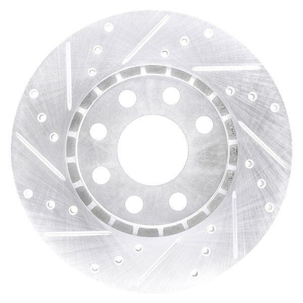 DFC® - Premium Drilled and Slotted Front Brake Rotor