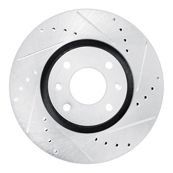 DFC® - Premium Drilled and Slotted Front Brake Rotor