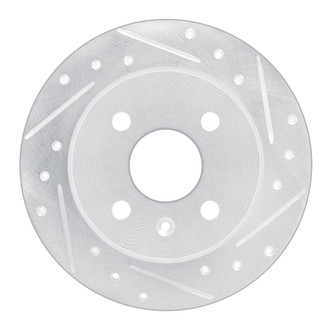 DFC® - Premium Drilled and Slotted Rear Passenger Side Brake Rotor