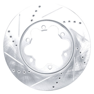 DFC® - Premium Drilled and Slotted Front Driver Side Brake Rotor