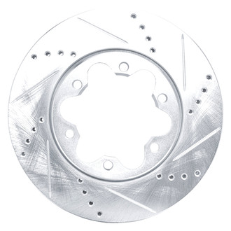 DFC® - Premium Drilled and Slotted Front Passenger Side Brake Rotor