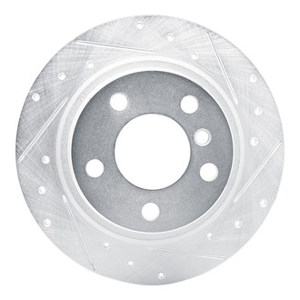 DFC® - Premium Drilled and Slotted Rear Passenger Side Brake Rotor