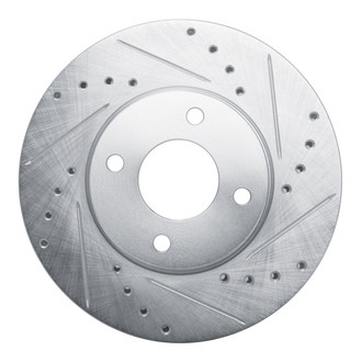 DFC® - Premium Drilled and Slotted Front Passenger Side Brake Rotor