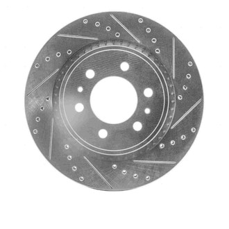 DFC® - Premium Drilled and Slotted Front Passenger Side Brake Rotor