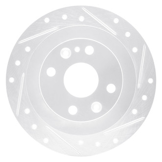 DFC® - Premium Drilled and Slotted Front Passenger Side Brake Rotor