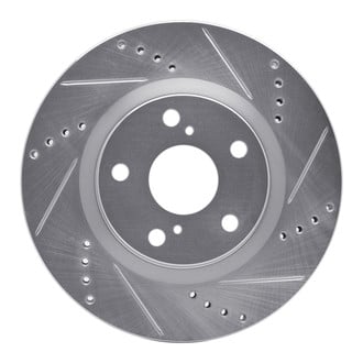 DFC® - Premium Drilled and Slotted Rear Passenger Side Brake Rotor