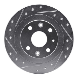 DFC® - Premium Drilled and Slotted Rear Driver Side Brake Rotor