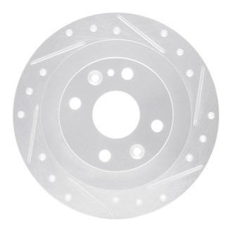 DFC® - Premium Drilled and Slotted Rear Passenger Side Brake Rotor