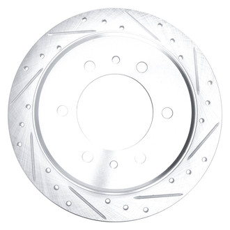 DFC® - Premium Drilled and Slotted Rear Passenger Side Brake Rotor