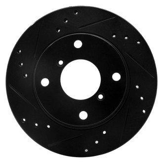 DFC® - Premium Drilled and Slotted Front Driver Side Brake Rotor