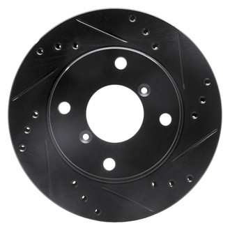 DFC® - Premium Drilled and Slotted Front Passenger Side Brake Rotor