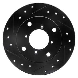 DFC® - Premium Drilled and Slotted Rear Driver Side Brake Rotor