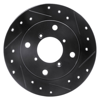DFC® - Premium Drilled and Slotted Rear Passenger Side Brake Rotor