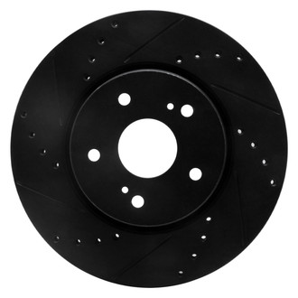 DFC® - Premium Drilled and Slotted Front Driver Side Brake Rotor