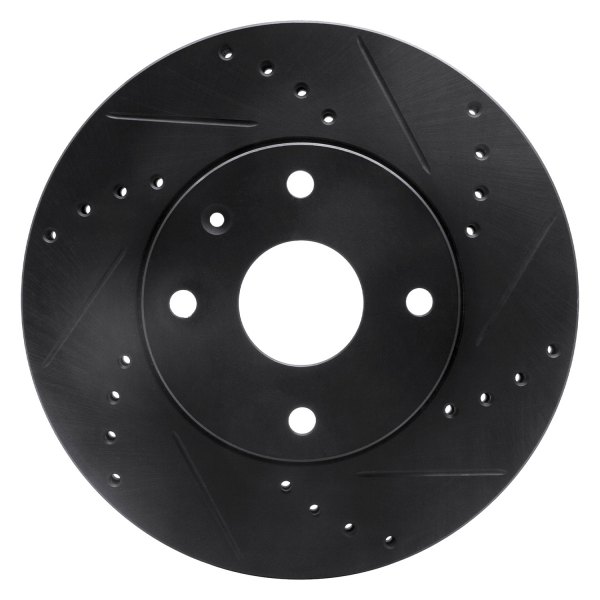 DFC® - Premium Drilled and Slotted Front Brake Rotor