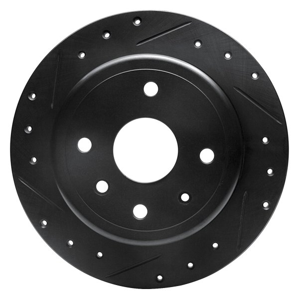 DFC® - Premium Drilled and Slotted Rear Brake Rotor