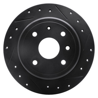 DFC® - Premium Drilled and Slotted Rear Passenger Side Brake Rotor