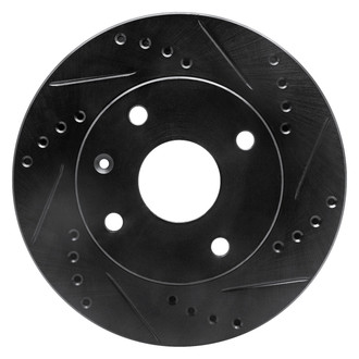 DFC® - Premium Drilled and Slotted Front Passenger Side Brake Rotor
