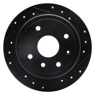 DFC® - Premium Drilled and Slotted Rear Passenger Side Brake Rotor