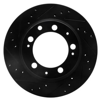 DFC® - Premium Drilled and Slotted Rear Driver Side Brake Rotor