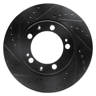DFC® - Premium Drilled and Slotted Front Passenger Side Brake Rotor