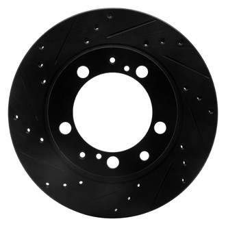 DFC® - Premium Drilled and Slotted Rear Driver Side Brake Rotor