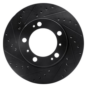 DFC® - Premium Drilled and Slotted Front Driver Side Brake Rotor
