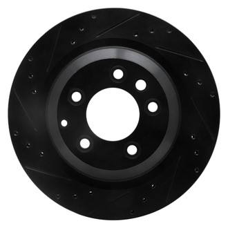 DFC® - Premium Drilled and Slotted Rear Driver Side Brake Rotor