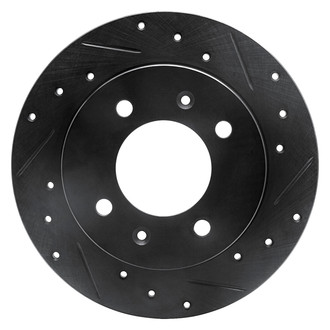 DFC® - Premium Drilled and Slotted Rear Passenger Side Brake Rotor