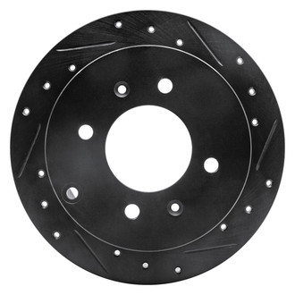 DFC® - Premium Drilled and Slotted Rear Passenger Side Brake Rotor