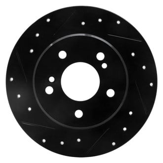 DFC® - Premium Drilled and Slotted Front Driver Side Brake Rotor