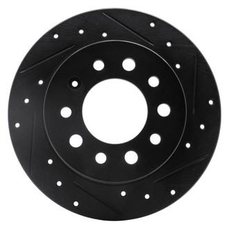 DFC® - Premium Drilled and Slotted Rear Passenger Side Brake Rotor