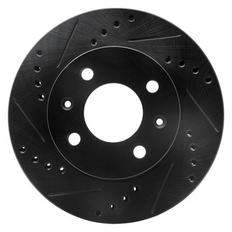 DFC® - Premium Drilled and Slotted Front Driver Side Brake Rotor