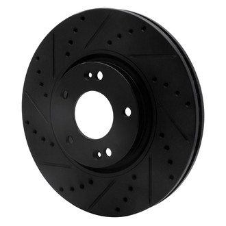 DFC® - Premium Drilled and Slotted Front Driver Side Brake Rotor