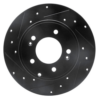 DFC® - Premium Drilled and Slotted Rear Driver Side Brake Rotor
