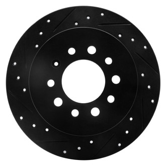 DFC® - Premium Drilled and Slotted Rear Driver Side Brake Rotor