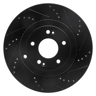 DFC® - Premium Drilled and Slotted Rear Passenger Side Brake Rotor