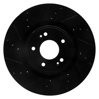 DFC® - Premium Drilled and Slotted Front Driver Side Brake Rotor