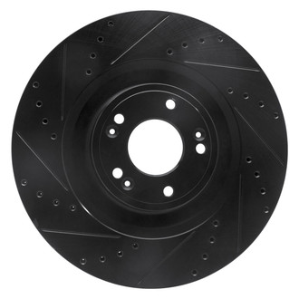 DFC® - Premium Drilled and Slotted Front Driver Side Brake Rotor
