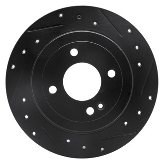 DFC® - Premium Drilled and Slotted Rear Passenger Side Brake Rotor