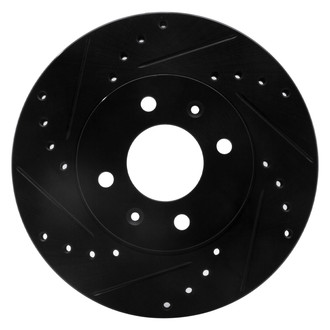 DFC® - Premium Drilled and Slotted Front Driver Side Brake Rotor