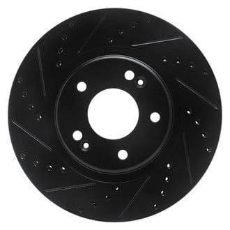 DFC® - Premium Drilled and Slotted Front Driver Side Brake Rotor