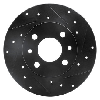 DFC® - Premium Drilled and Slotted Rear Passenger Side Brake Rotor