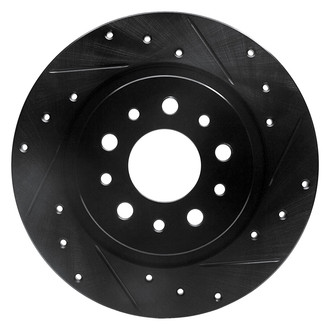 DFC® - Premium Drilled and Slotted Rear Passenger Side Brake Rotor