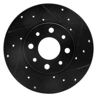 DFC® - Premium Drilled and Slotted Rear Passenger Side Brake Rotor