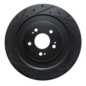 DFC® - Premium Drilled and Slotted Rear Driver Side Brake Rotor