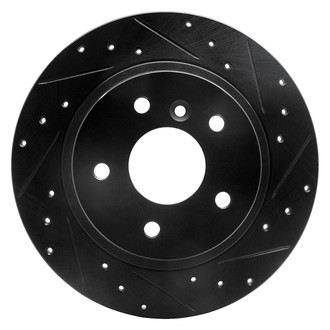 DFC® - Premium Drilled and Slotted Rear Passenger Side Brake Rotor