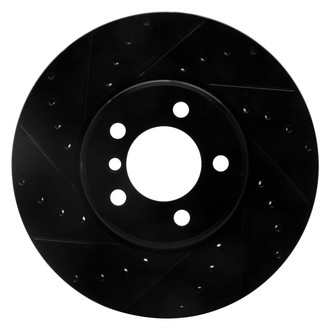DFC® - Premium Drilled and Slotted Front Brake Rotor
