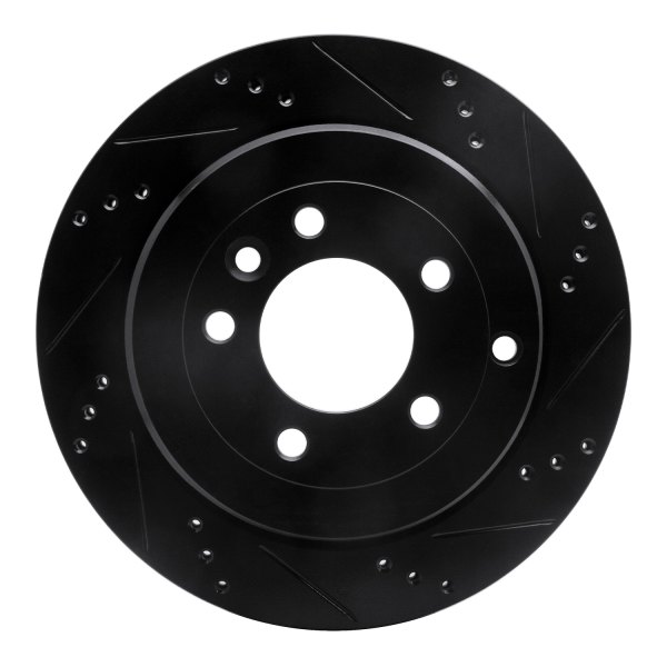 DFC® - Premium Drilled and Slotted Rear Brake Rotor